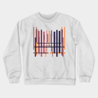 Geometric pattern Violet abstract Crewneck Sweatshirt